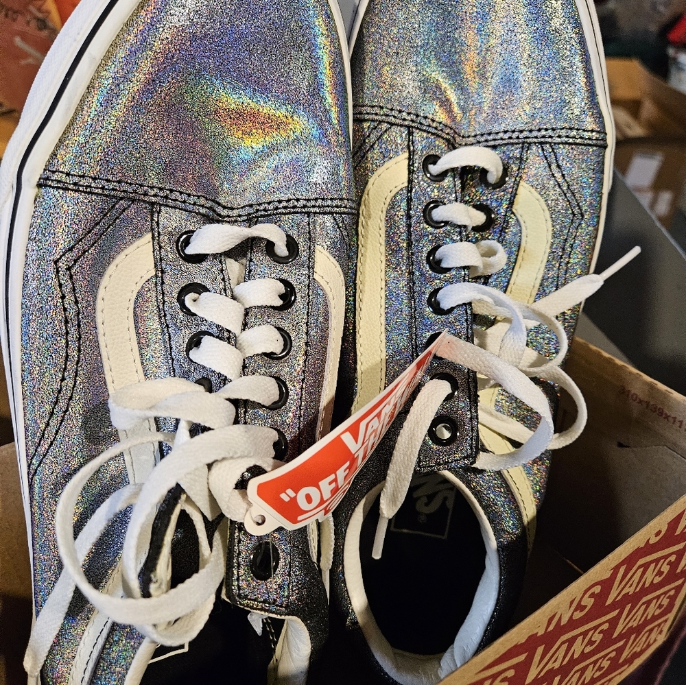 Vans brand new metallic